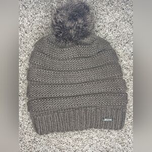 C.C Chocolate Brown Knit Beanie